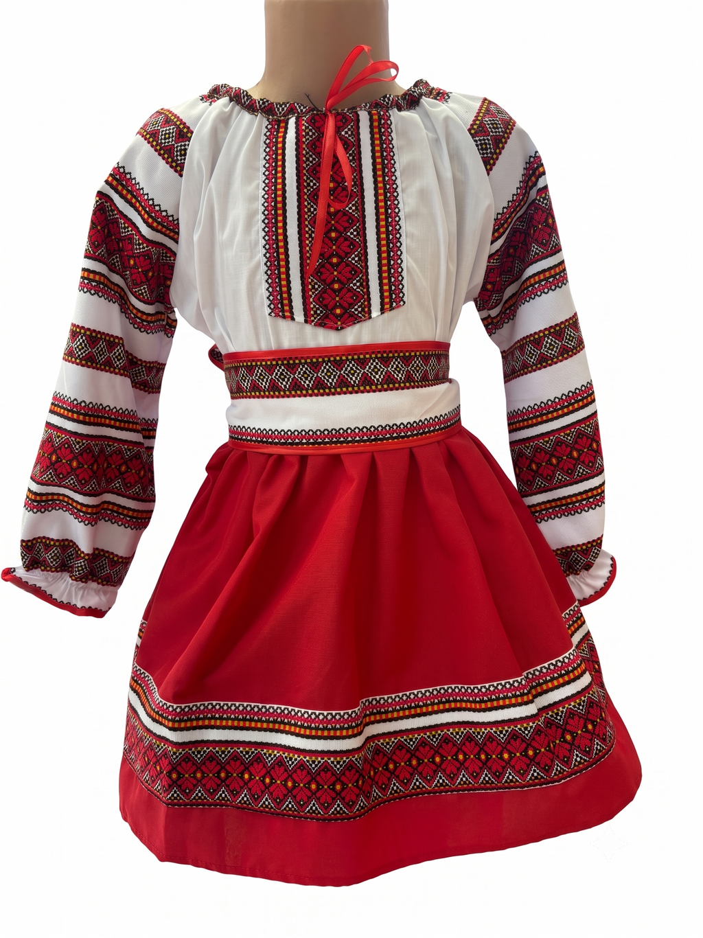 Costum tradițional de fetițe